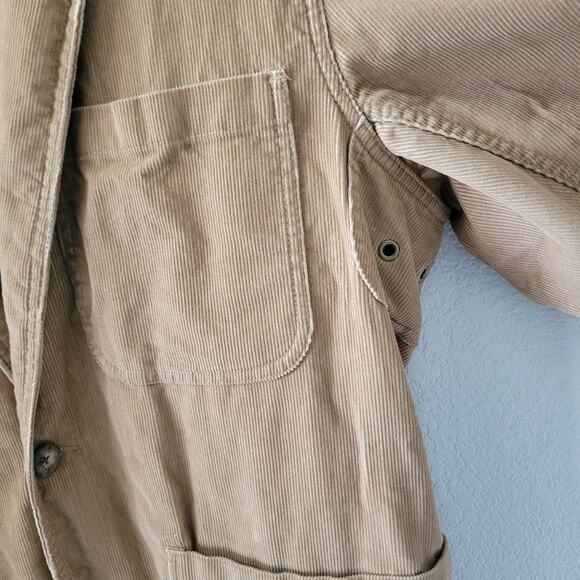 Duluth Trading Jacket Mens M Corduroy Chore Blazer Hunting Elbow Patch Heritage - Picture 7 of 10